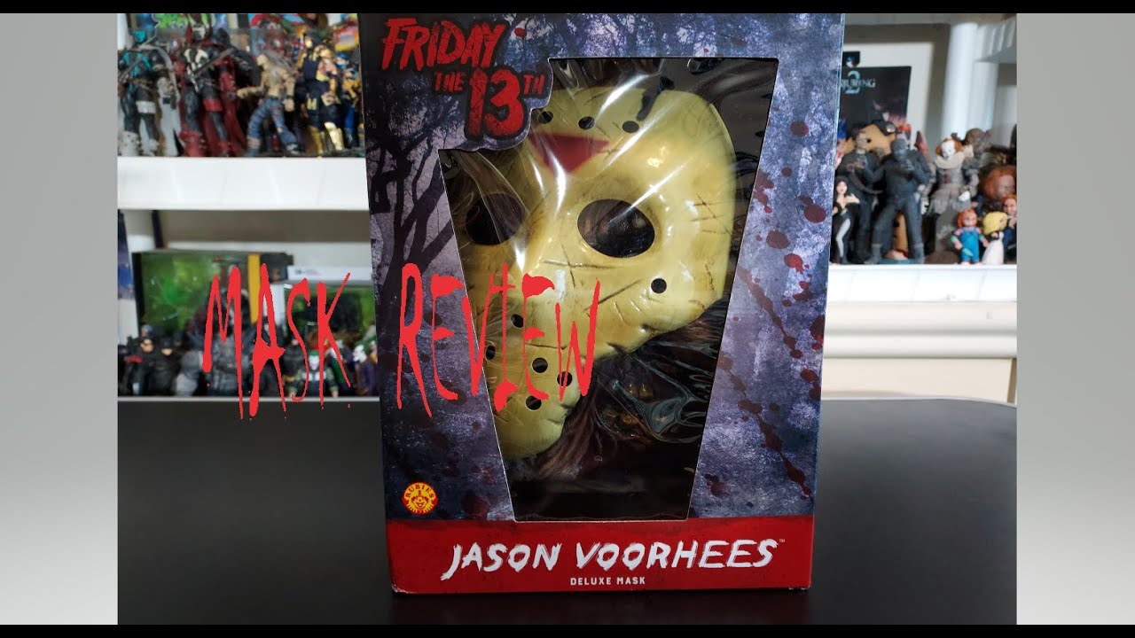 Rubie%27s+DLX+Jason+Mask+Friday+The+13th for sale online