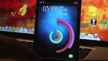 Animated Lockscreen Clock   LS PolarClock  Best Cydia Tweaks 2012  iPhone And iPod Touch  iOS 5 1 1