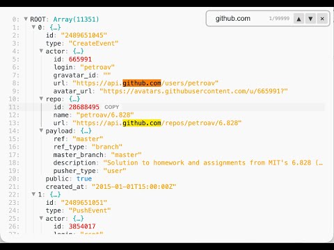 JSON Viewer video preview 2