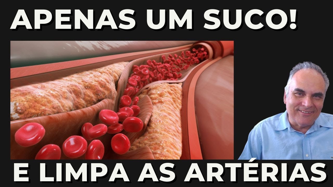 Limpar as placas de gordura das artérias com suco?