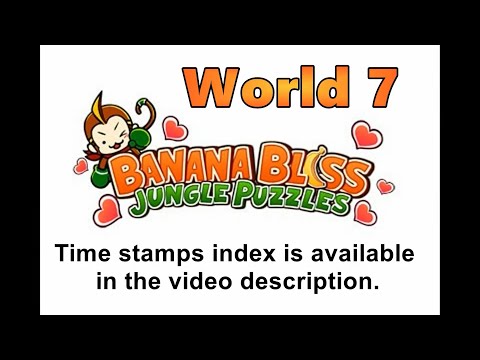 Banana Bliss: Jungle Puzzles - World 7 (incomplete) - Nintendo 3DS