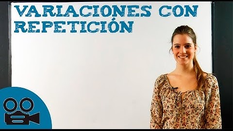 Variaciones con repetición
