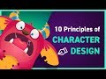 10 Principles of Character Illustration 😈monster characters