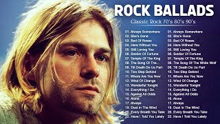 Bon Jovi, Scorpions, Nirvana, U2, Ledzeppelin - Greatest Hits Slow Rock Ballads 70s, 80s, 90s