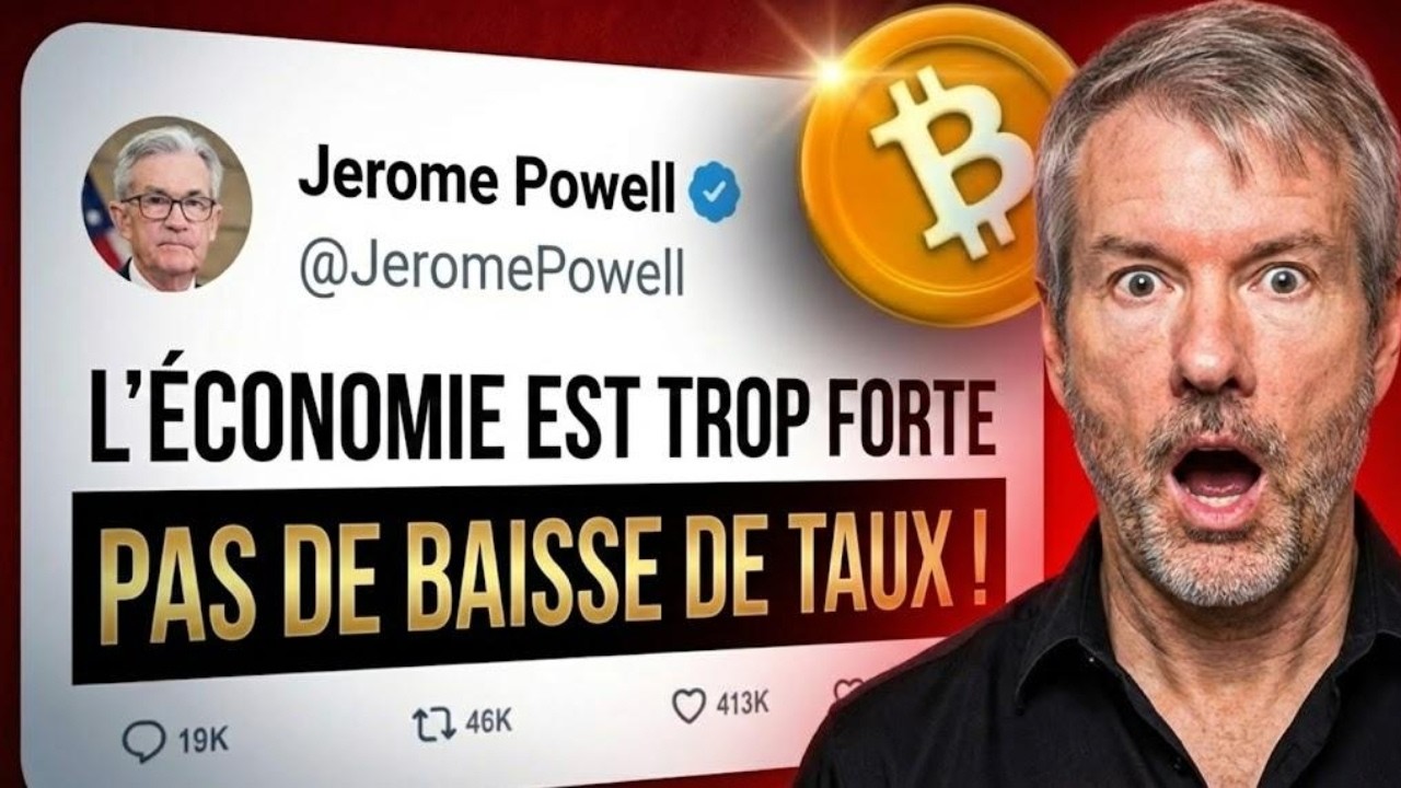 ALERTE BITCOIN 🚨 LES NEWS SONT MAUVAISES ! (0 baisse de taux)