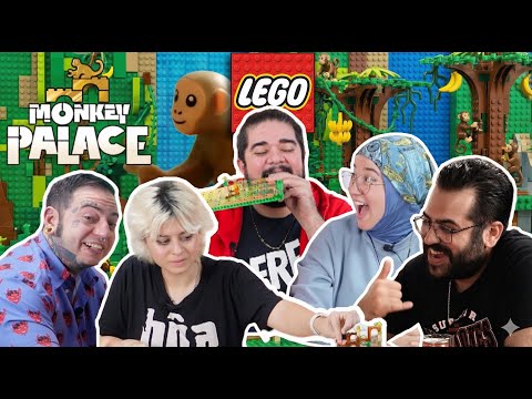 LEGO BOARD GAME: We're playing Monkey Palace!