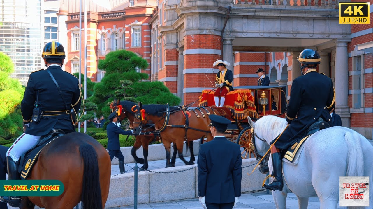 4K HDR Japan travel 2025 | Carriage Procession for Presentation of Credentials in Tokyo | 信任状捧呈式