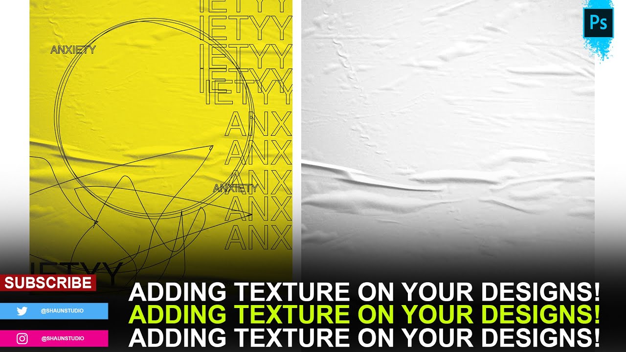 Google Add Texture Adding textures on your designs! Simple tutorial! - YouTube