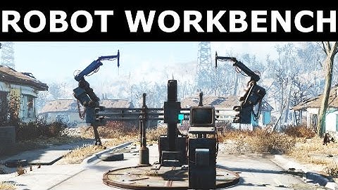 Fallout 4 Automatron - Build The Robot Workbench, Install Radar Beacon On Ada - "A New Threat" Quest
