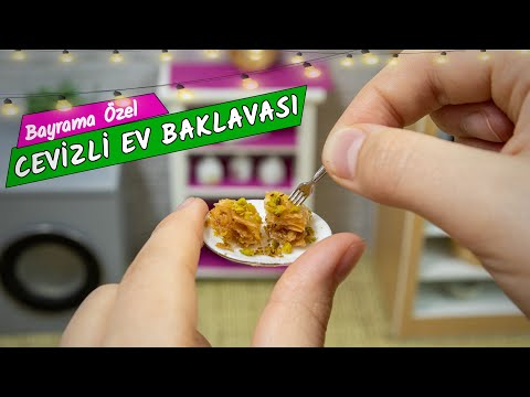 Mini Türk Mutfağı - Mini Cevizli Baklava w/ Yemeksepeti Banabi