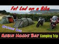 Ep 1 of 2 Robin Hoods Bay camping trip on motorcycle inc Whitby Fat Lad on a Bike