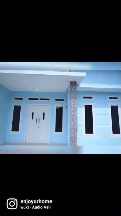 Inspirasi Warna Cat Rumah Blue Sky Propan Eksterior