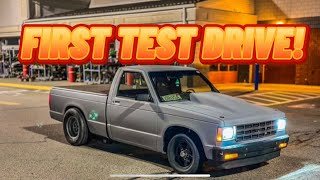 LS SWAPPED S10 TEST DRIVE!