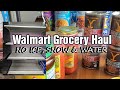 New walmart grocery haul  shop with me  meal plan