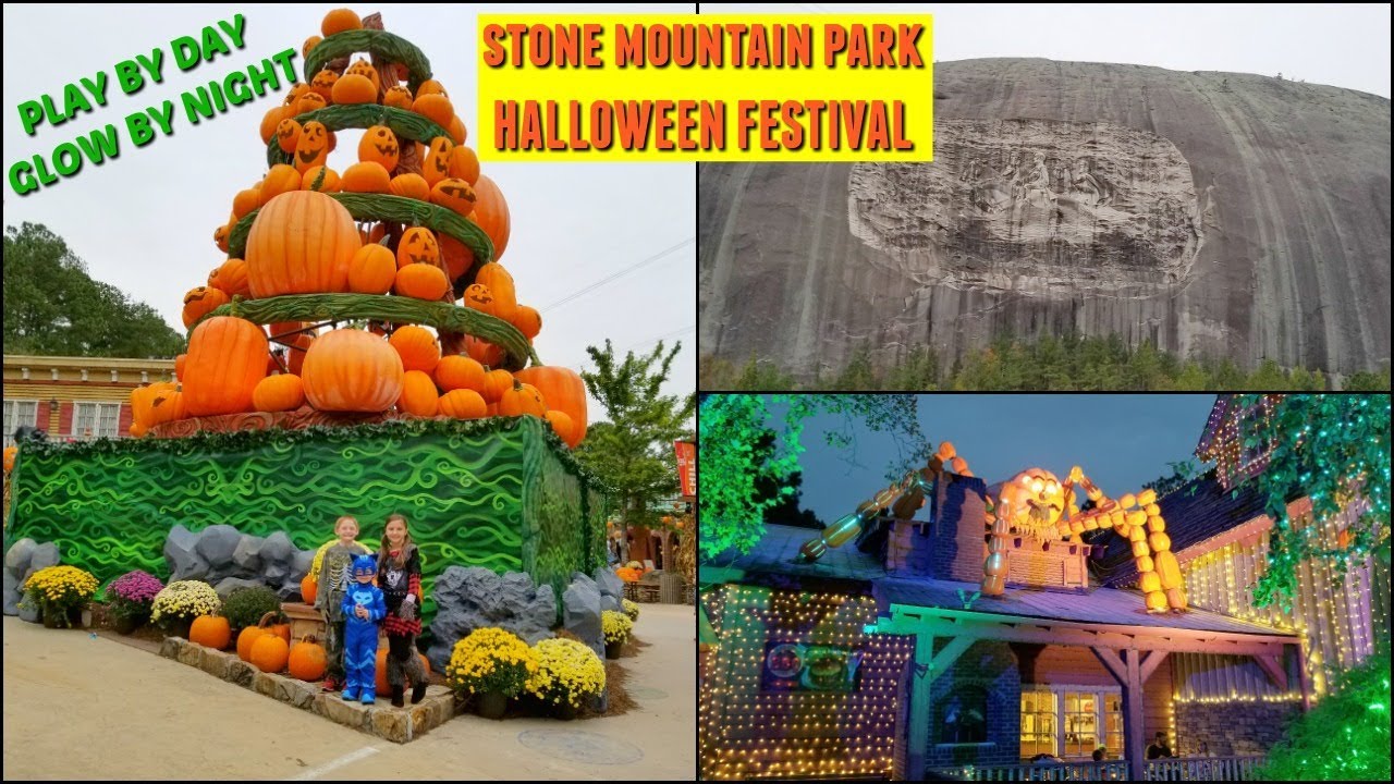 Halloween Festival l Stone Mountain Park l Play by Day, Glow by Night