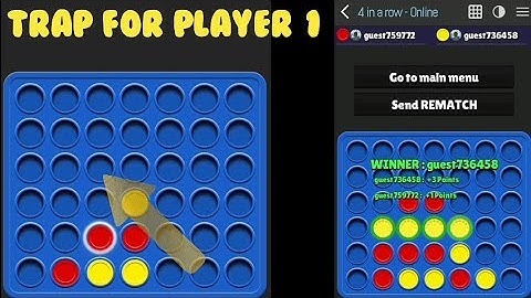 connect 4 trap first player