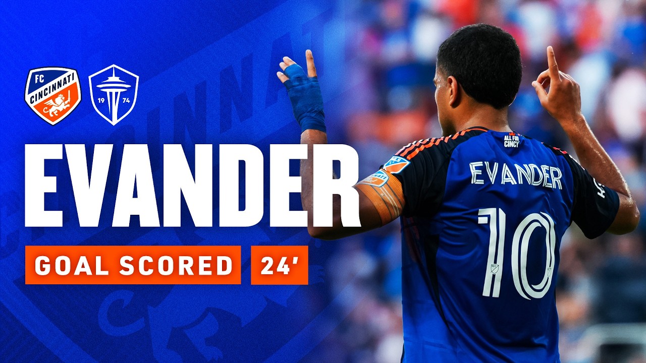 Evander GOAL 24' | Seattle Sounders FC | 8/22/26