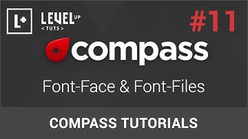 Compass Tutorials #11 - Font-Face & Font-Files