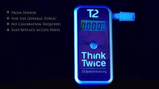 AlcoMate Revo Digital Breathalyzer - No Calibration - Think Twice