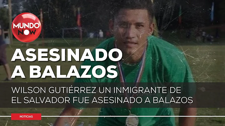 Wilson Gutirrez un inmigrante de El Salvador fue a...