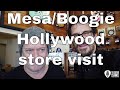 Mesaboogie store in hollywood  guitar store visit