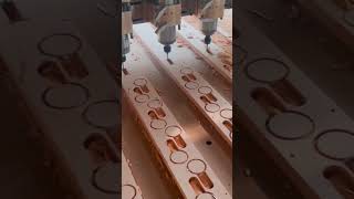 laser machine for drilling iron plates #shorts