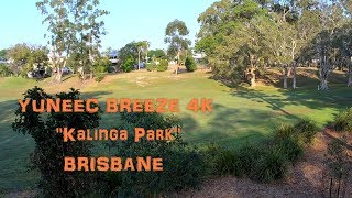 DRONE: FLYING OVER KALINGA PARK (BRISBANE) QUEENSLAND AUSTRALIA