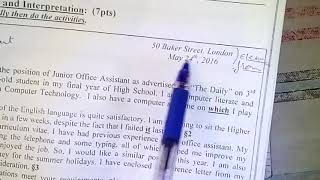 1as English exam/حل إمتحان نموذجي إنجليزية/أولى ثانوي/letter of Application