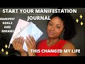 HOW TO START A MANIFESTATION JOURNAL/LAW OF ATTRACTION/MANIFEST ANYTHING YOU WANT - Adrienne Fox