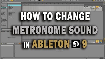 How To Change Metronome in Ableton Live 9 Tutorial + Free MPC Metronome Sound Download