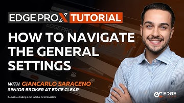 How to Navigate the General Settings in EdgeProX