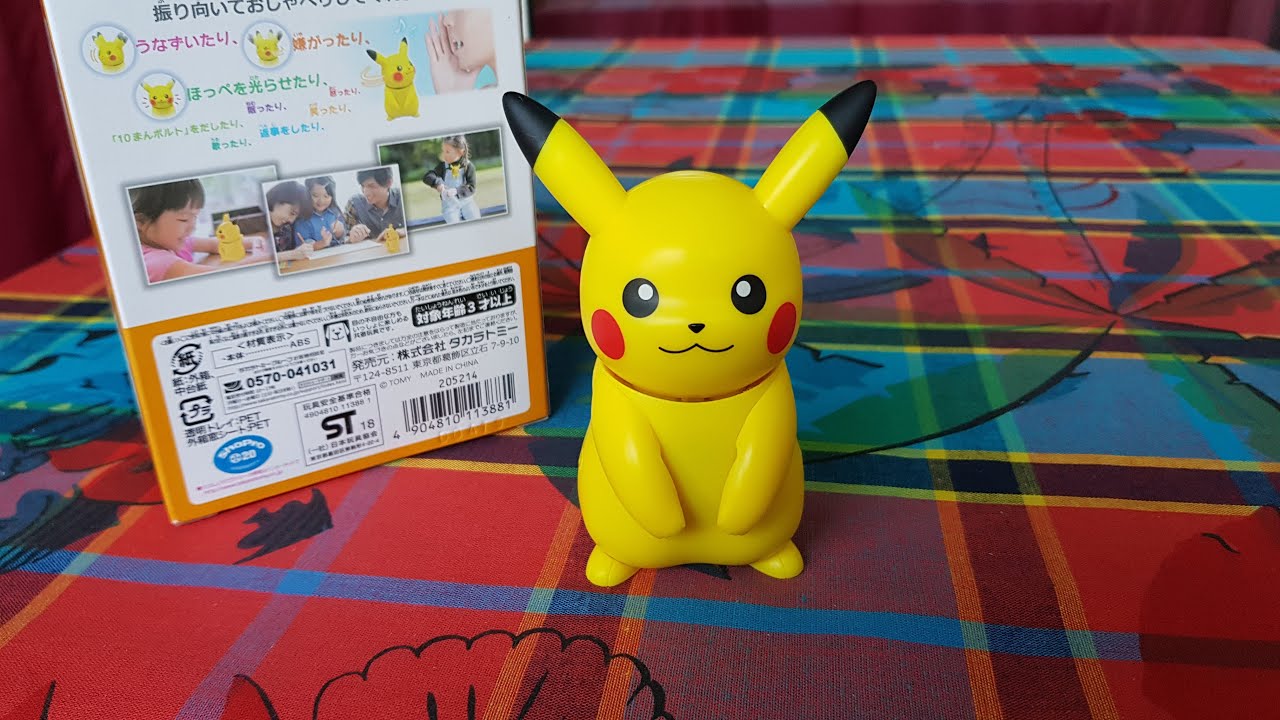 📦 Unboxing: HelloPika, an interactive Pikachu live from Japan