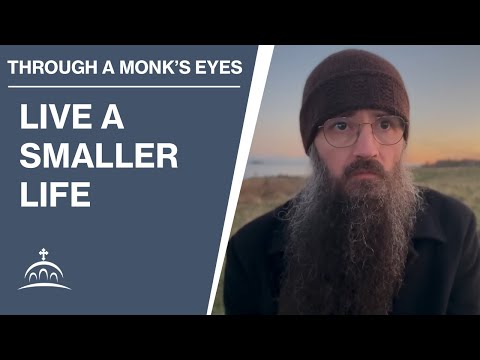 Live a Smaller Life and Find Peace (w/ Fr. Seraphim Aldea)