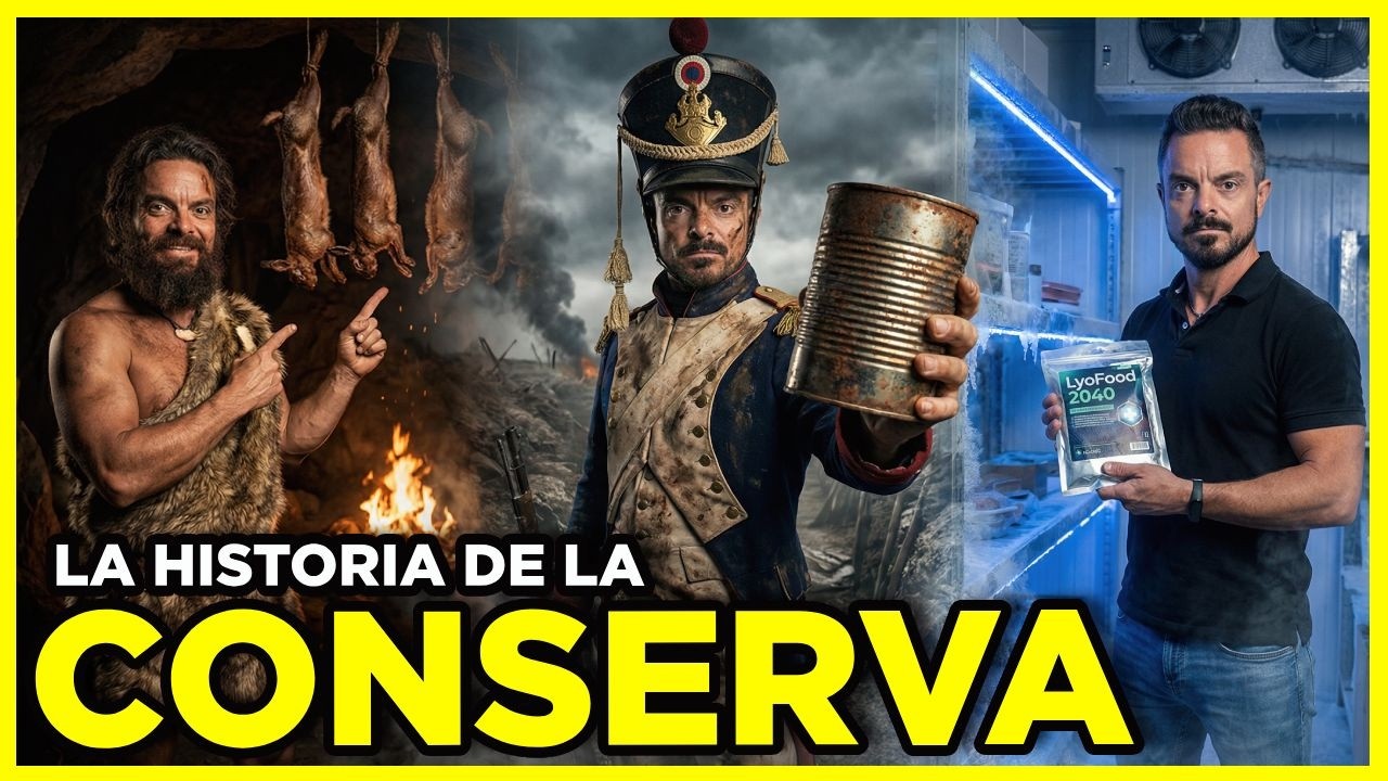 🥫 La HISTORIA de la CONSERVACIÓN de ALIMENTOS: El 