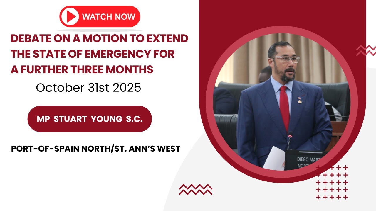 Motion to extend the State of Emergency for a further 3 months - YouTube