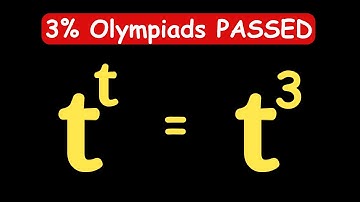 GERMANY OLYMPIADS || How to Solve for t? || t = ? #maths