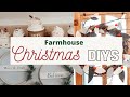 HIGH END FARMHOUSE CHRISTMAS DIYS ON A BUDGET | CUTEST DIY EVER!! | MARSHMALLOW MUG TOPPERS