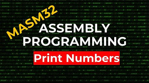 How to print decimal numbers in MASM32 | MASM32 Assembly Programming