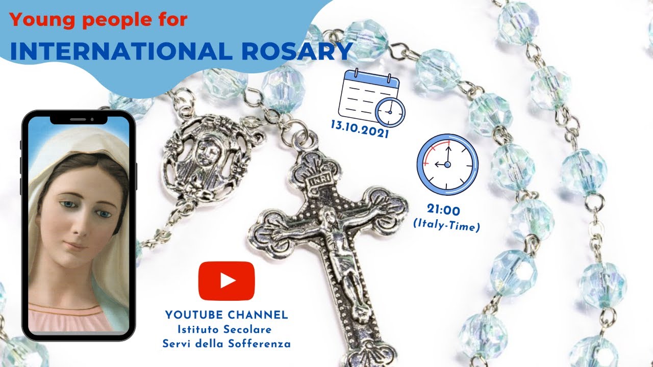 Young people for INTERNATIONAL ROSARY Europe