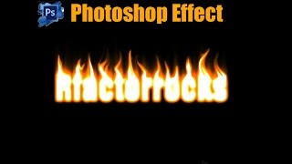 6. Adobe Photoshop  Cs4 Cs5  Fire text Effect tuorialHD[hindi][rfactorrocks] screenshot 3