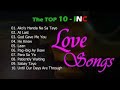 Top 10 inc love songs with minus one
