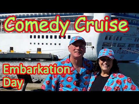 P&O Comedy Cruise Embarkation Day - 3 Night Comedy Cruise on P&O Pacific Encounter Video Thumbnail