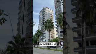 Adana Depreminde Hasar Alan Binalar! #adana #deprem #hatay #nurdağı #kahramanmaraş
