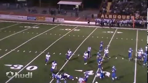 Charles Countee #1 (DB,WR) Sophomore Manzano HS Al...