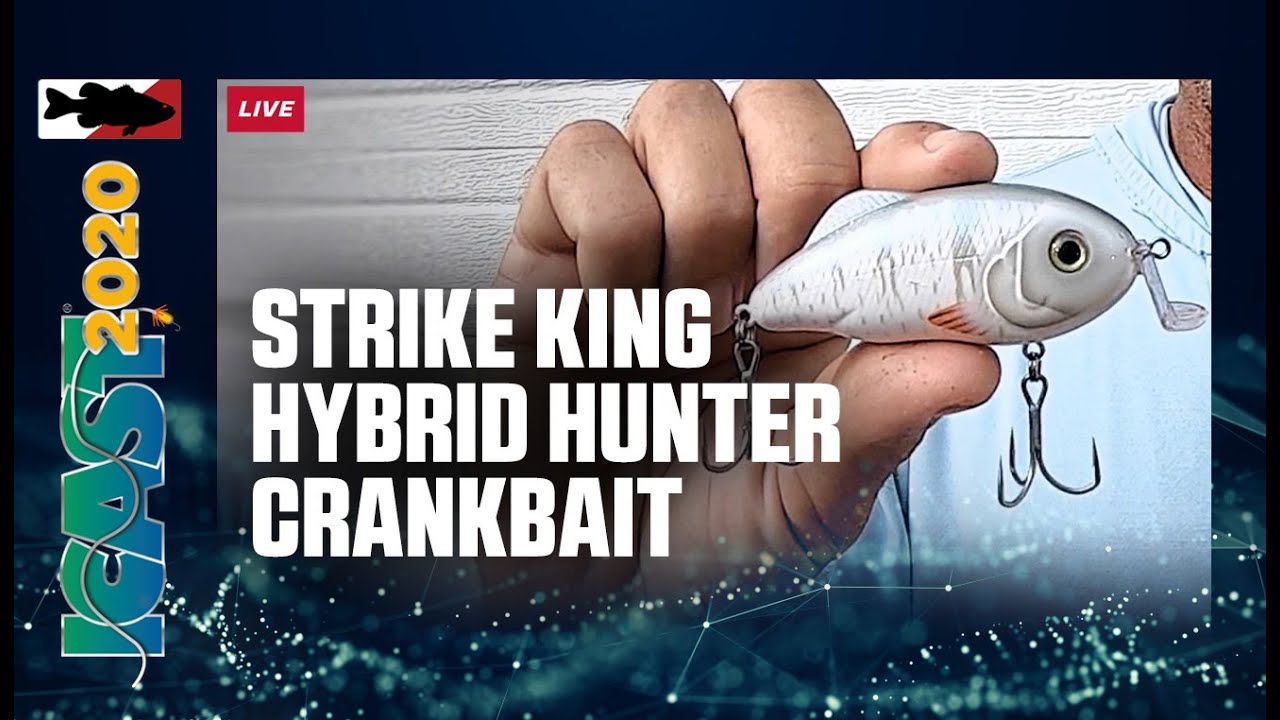 ICAST 2020 Videos - Strike King Hybrid Hunter Crankbait with Todd