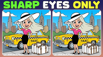 Spot the 3 Differences:👁‍🗨 How Sharp Are Your Eyes? Prove You