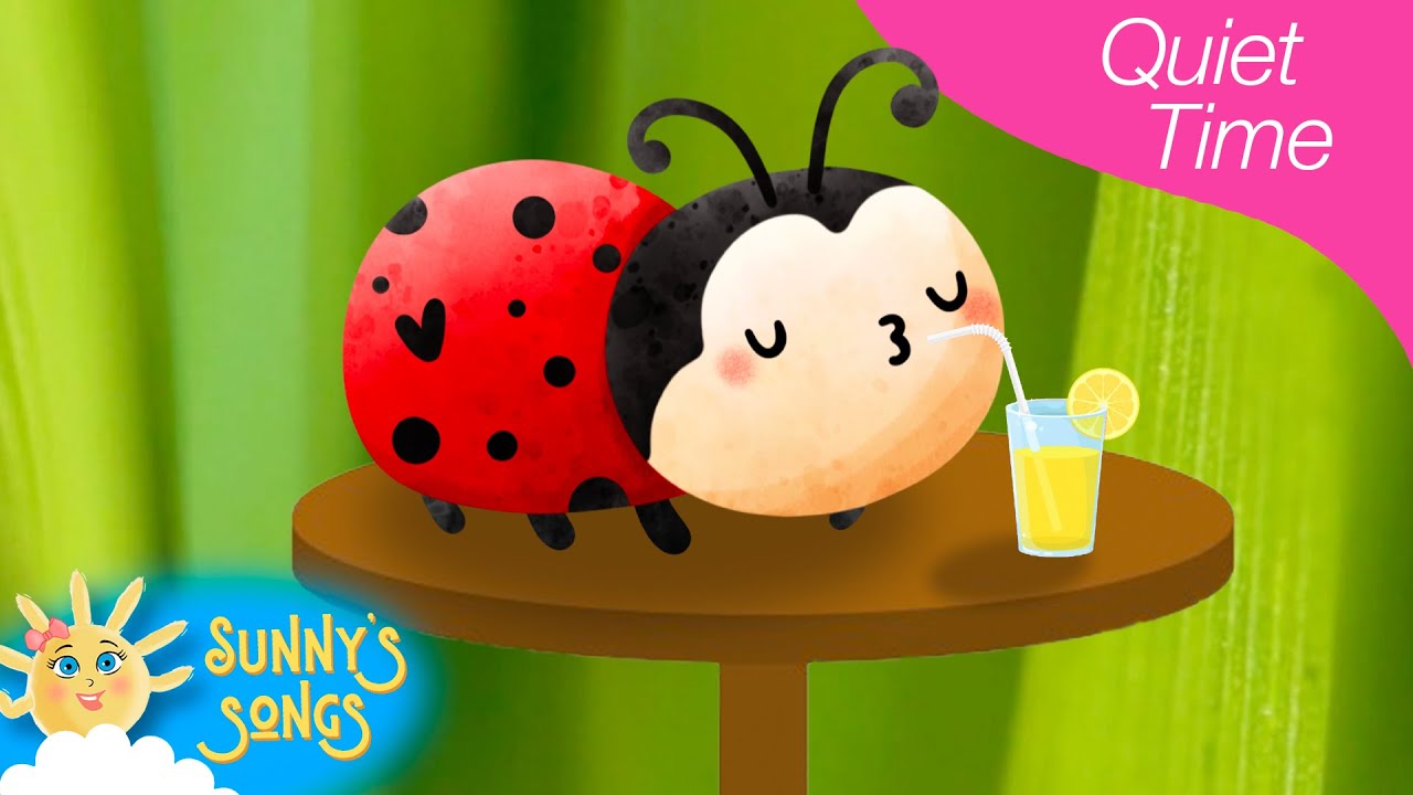 Lovely Little Ladybug | Bug Songs | Calming Kids Nature Song