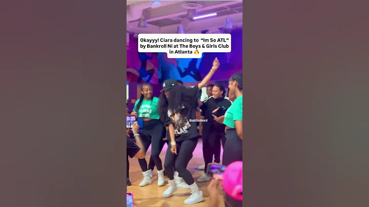 Ciara dances to im so ATL on Ciara Day #ciara #shorts #dancing