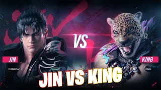 Tekken 8 Aggressive Match: Jin vs King - Who Will Win?