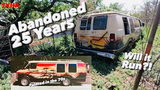 Rescuing an Abandoned 70's Mural Van